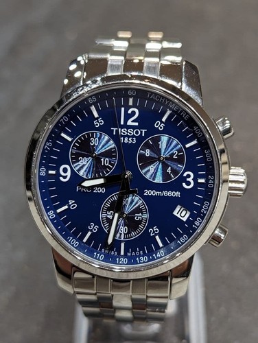 Tissot prc200 chronograph blau - tissot,
