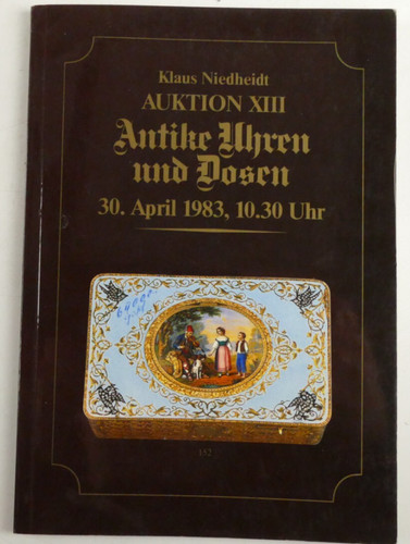 Klaus niedheidt auktion xiii - klaus,