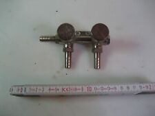 Doppelventil 2 Fässer Gastro Zapfanlage Bier Bierzapfanlage 10 mm Ø Tüllen 66 b