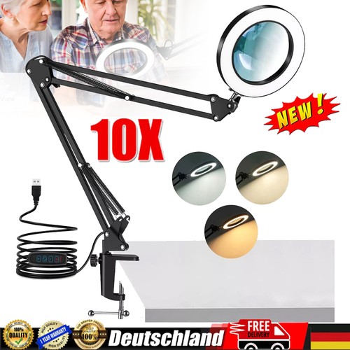 Lupe mit licht und - 2-in-1,