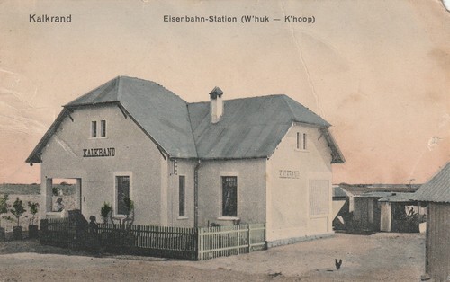 Dswa der bahnstation - ak,