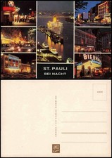 St. Pauli-Hamburg Bei Nacht