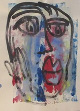 Malerei Zeichnung Portrait