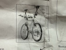 2x Fahrradlift Fahrrad Deckenlift Fahrradaufhängung Flaschenzug Fahrradhalterung