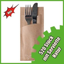 520 Bestecktaschen 20 cm x 8,5
