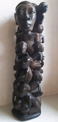 Große afrikanische figur - große,