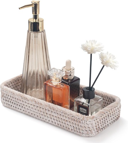 Rattan badezimmer tablett - badezimmer,
