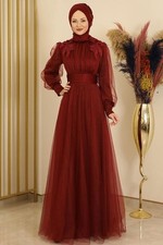 Tüllkleid Abendkleid mit