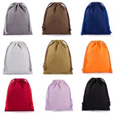 Stoffbeutel Leinenbeutel Geschenkbeutel Hochzeit Säckchen in 3 Größen