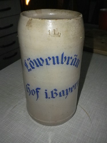 Bierkrug krug löwenbrauerei - bierkrug,