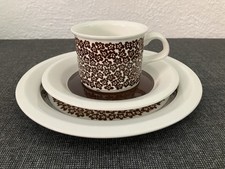 Arabia of Finland faenza Tasse, Untertasse & Kuchenteller