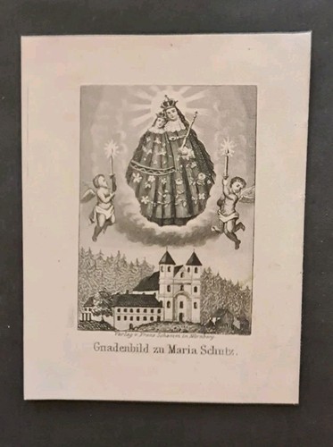 Andachtsbild maria schutz - andachtsbild,