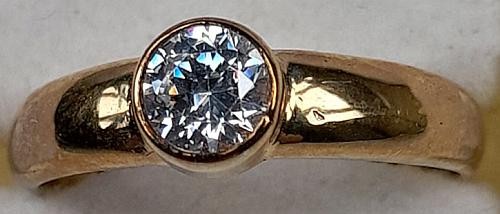 Damenring gold 333 - damenring, 333/-