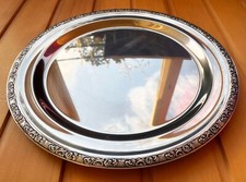 ORIGINAL WMF BRATEN- UND SERVIERPLATTE *** WMF VINTAGE BAROQUE CROMARGAN ® ***