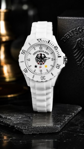 Armbanduhr fussball silikon - armbanduhr,