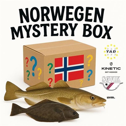 Norwegen geschenkbox angeln - norwegen,