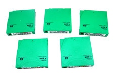 5x HP LTO-4 C7974A Datenkassette – 1,6 TB RW – Ultrium Band – gebraucht – evtl.