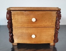 Kleine alte Minatur Kommode - Schmuckbox - Aufbewahrung