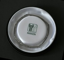 "Cross Link"-Magnet-Armband, NIKKEN, platinfarben, 21 cm, neu