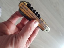 Jagdmesser Hirschhorn um 1900 Messer Säge Taschenmesser 3Teile Klappmesser Antik