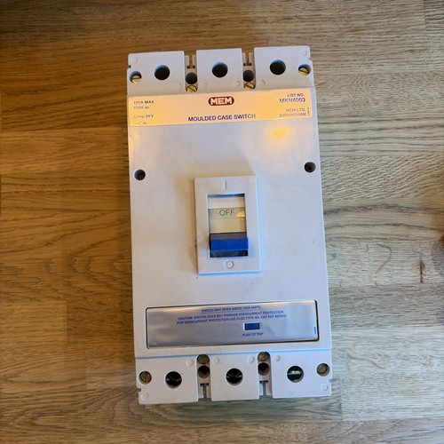 Mem 400 amp dreipoliger mccb - amp,