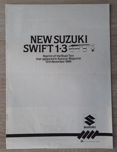 Suzuki swift gti prospekt - 1.3,