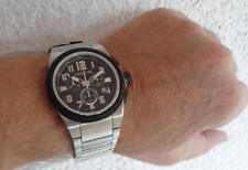 Massive Cerruti 1881 Armbanduhr Herrenuhr Chronograph #68311 Edelstahl-Armband