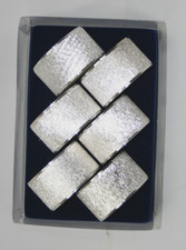 Serviettenringe versilbert **