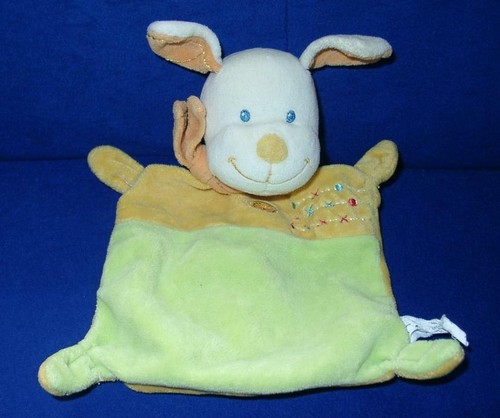 Nicotoy schmusetuch hund - schmusetuch, grün