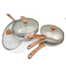 Keramikpfannen Antihaft Kochgeschirrset 13-teilig Gesundes Topfset Ungiftige Koc