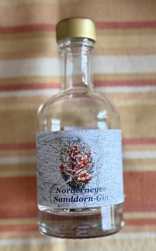 Leere gin flasche - leere,