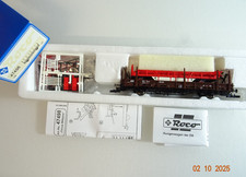 Roco H0 47498 Rungenwagen mit Wagenladung Circus Williams der DB in OVP BH326