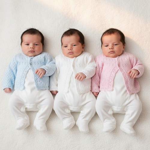 Frühchen baby strickjacke - frÜhchen,