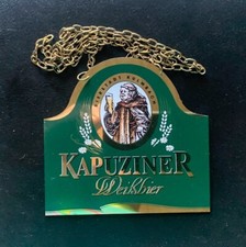 Zapfhahnschild " Kapuziner