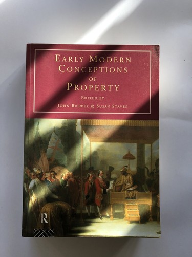 Early modern conceptions - modern,