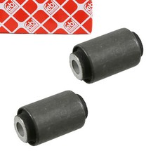 2x febi Querlenkerlager für MERCEDES W201 W202 W203 W124 W210 Hinterachse innen