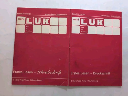 Mini lük hefte - hefte-, erstes