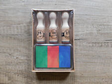 Brunnen - Lehrerstempel, Belohnungsstempel, 3 Motive, Holz - ANSEHEN!