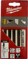 5 Milwaukee Stichsägeblätter