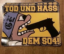 Borussia Dortmund Ultras Aufkleber Anti GE / XXL Format DIN A3