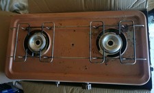 DDR Kocher ~ Foron Campy 2000 ~ 2-flammig Camping Gaskocher