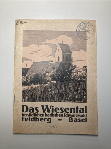 1912 das wiesental im - ?,