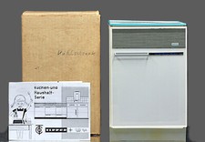 Alter Puppenhaus KÜHLSCHRANK AEG Puppenküche Möbel Vintage Spielzeug Puppenstube