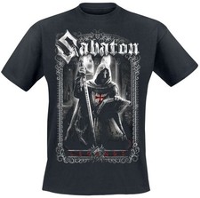 Sabaton T-Shirt Herren Templars schwarz Band-Merch, Bands, Nachhaltigkeit