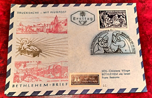 Bethlehem brief 1970 luftpost - 1970,