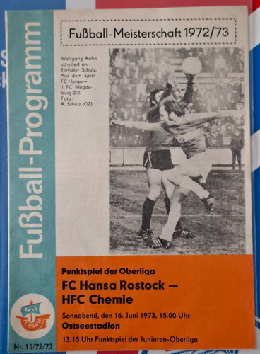 Ddr progr hansa rostock - ddr-progr.fc, rostock-hfc