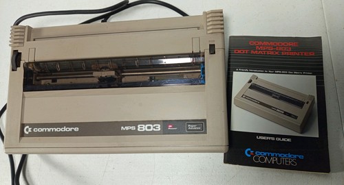 Commodore mps 803 - commodore,