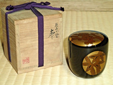 Teedose natsume matcha - teedose, urushi