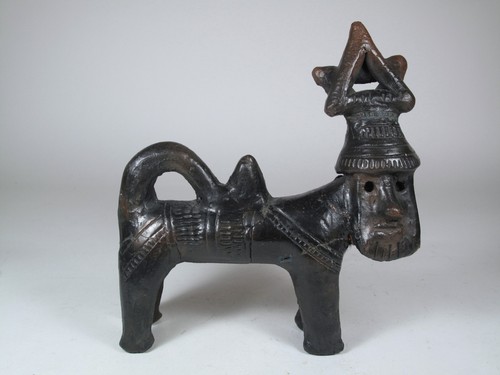 Keramik ton figur - keramik, skulptur