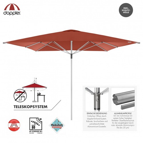 Doppler marktschirm telestar - marktschirm,